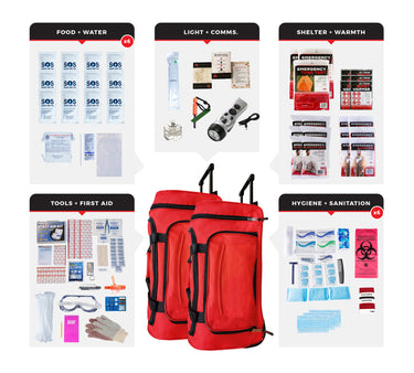6 Person Comfort Survival Kit
